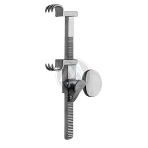 BAILEY-GIBBON Abrazadera de Canalones con Tornillo de Mariposa Grande, Trinquete Automático, Brazos Largos, 2 pulgadas (5.1 cm) de Ancho, 6-1/2 pulgadas (16.5 cm) de Longitud Total, ZETOMEDPRO - Product Image 2