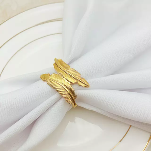 Anillos de servilletas de Metal con diamantes para mesa de Navidad, decoración de renos, plata, ciervo - Product Image 4