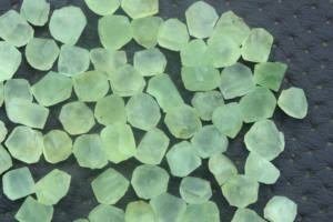 25pcs Green Natural Prehnite Loose Gemstones Raw <b>Stone</b> <b>Beads</b> for Handmade Jewelry Making - Product Image 2