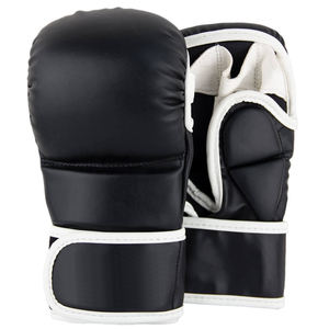 Gants demi-doigts MMA avec logo personnalisé de haute qualité combats gants d'entraînement MMA en gros 2022 Logo personnalisé MMA demi-doigts Glov - Product Image 1