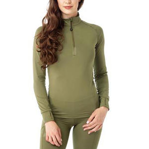 Camisa ecuestre personalizada para mujer, ropa ecuestre de manga larga, color verde de temporada, servicio OEM, gran oferta - Product Image 2