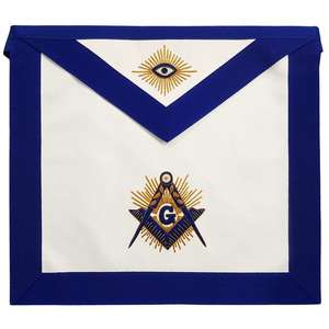 Conjunto de Regalia masónica de masón de alta calidad, delantal masónico, cuello, puños, bordado para Master Mason Lodge, accesorios - Product Image 6