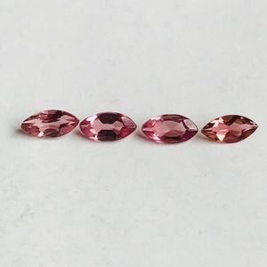 6mm 8mm Tourmaline rose naturelle Marquise coupe en gros en vrac fournisseur de pierres précieuses calibrées en vrac affaire en vrac prix d'usine en ligne - Product Image 1