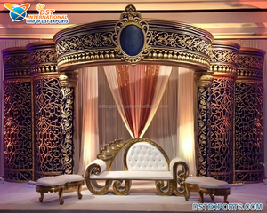 เวทีจัดงานแต่งงานอาหรับสวรรค์ความฝันงานแต่งงานธีมนางฟ้าเวทีการตกแต่งเวทีงานแต่งงานเทพนิยาย - Product Image 3