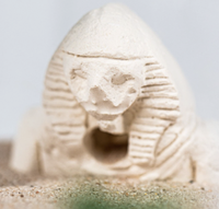 Empire des fourmis - Ferme à fourmis Medjay - Colonie - Maison - Design Sphinx - Boîte en plastique acrylique écologique classique - 14x8,5x8,5 cm - Toutes saisons