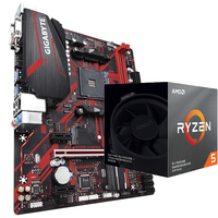 Carte mère GIGABYTE B450M GAMING avec processeur de bureau AMD Ryzen 5 7 2700 2700X 3500X 3600 3600X