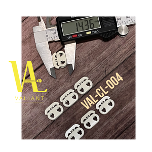 HIGH QUALITY FLAT DOUBLE HOLE CORD LOCK - Product Image 2