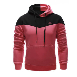 Sudaderas con Capucha para Hombre, Nuevo Diseño, Duraderas, Ecológicas, Transpirables, para Invierno, Diseño Sólido, Teñido Liso, Algodón/Poliéster - Product Image 1