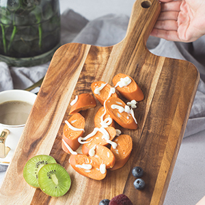 เขียงไม้เวียดนามราคาดีที่สุด ขนาด 320 x 120 x 13 มม. ผลิตภัณฑ์คุณภาพสูง ทำจากไม้สน ไม้กระถินหรือไม้ไผ่ - Product Image 5