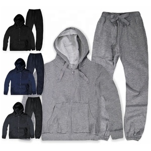 Conjunto Deportivo de Forro Polar Medio para Bebé Niño, Diseño 2 en 1 con Capucha, Traje Deportivo Cálido, Combinación de Colores, Talla Grande - Product Image 1