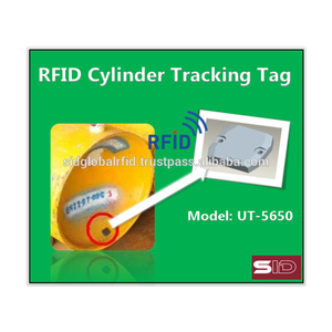 Étiquettes de suivi de bouteilles de gaz industrielles UHF RFID 860-960 MHz et solution logistique avec puce U8 par SID Global UT-5650 - Product Image 3