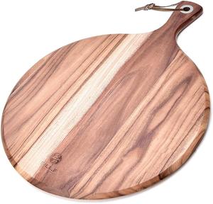 Natural Wood Slices Round Pine Wood Slabs Chopping <b>Board</b> for Kitchen Use - Product Image 3