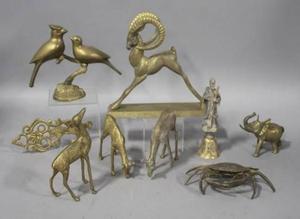 Fournisseur d'usine de figurines décoratives, petites statues d'animaux en laiton - Product Image 6