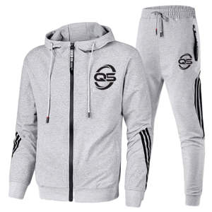 Custom Logo Workout Training Wear Men's Hoodies Sweater Jogger Set Women Cotton Velvet Tracksuits Unisex Sweatsuit Sets - Product Image 6