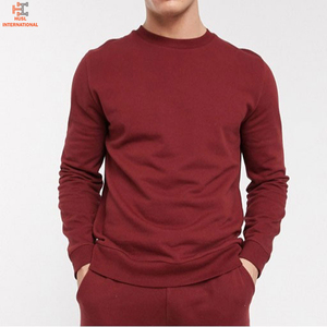 Ensemble de survêtement pour homme de haute qualité en coton 100% violet, style empilé, avec impression graphique personnalisée, survêtements évasés pour homme - Product Image 6