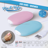 Gadget USB de haute qualité en caoutchouc doux réutilisable et chauffe-mains USB électrique PC en stock cadeau promotionnel
