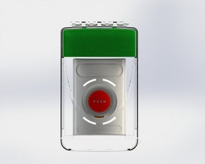 Enhanced <strong>Security</strong> Call Point <strong>Easy</strong> Installation Acrylic Protection Cover with MCP for Alarm <strong>Systems</strong> - Product Image 4