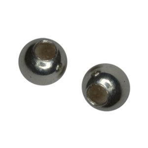 Sterling <b>Silver</b> Plain <b>Beads</b> for Sale - Sejal Creation - Product Image 1