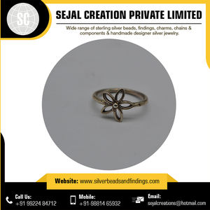 Bagues en argent sterling 925 de style vintage tribal pour femmes mariage bohème et anniversaire avec incrustation de coquillages et motif de chiffres - Product Image 6