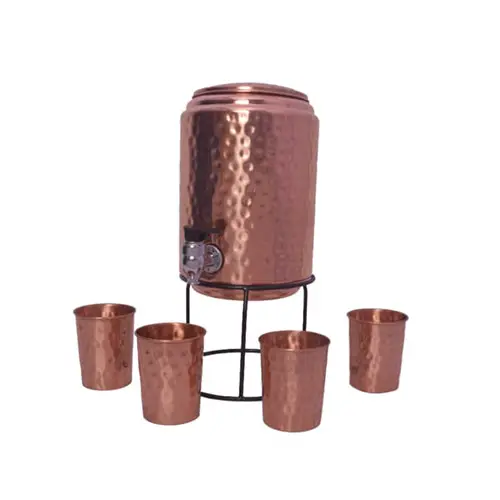 Super Quality Finished Hammered Copper Water Dispenser Reasonable Rate Hot selling bulk water Cooler Manufacturer and Exporter