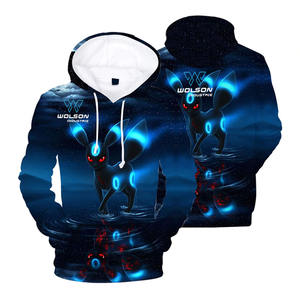 ชุดเสื้อกันลมสำหรับผู้ชายชุดเสื้อฮู้ดกันหนาวและกางเกงขาสั้น3D สองชิ้นออกแบบได้ตามต้องการ - Product Image 4