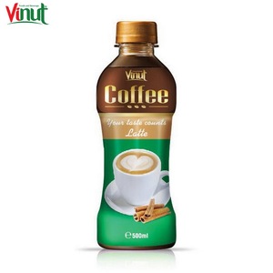 OEM 500ml VINUT botella personalizada etiqueta privada para Arabica Latte Café Nueva versión al por mayor - Product Image 1