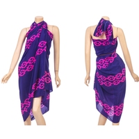 Pareo de rayón de algodón de seda de playa para mujer de alta calidad, pareo de verano, ropa impresa personalizada
