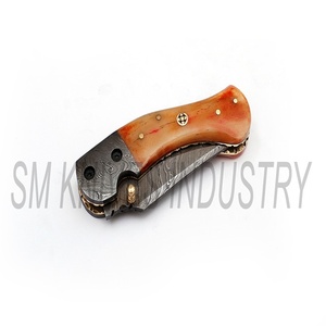 Couteau de poche pliant de damas fait à la main, couteaux Sm Knives industriel (smk1254) - Product Image 6