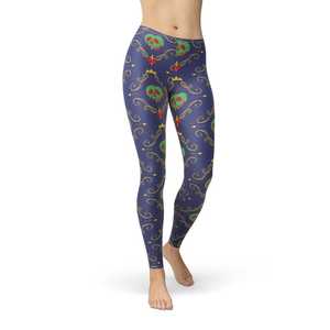 Custom Printing Poison-Apple-Evil Inspired - Leggings in Capri or Full Length - Product Image 3