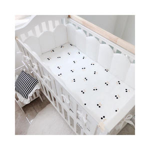 Sábana de algodón 100% orgánico para cuna de bebé, nuevo diseño - Product Image 1