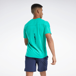 เสื้อยืดคอกลมสำหรับผู้ชายเสื้อยืดผ้าฝ้ายออร์แกนิกลายว่างเปล่า - Product Image 2