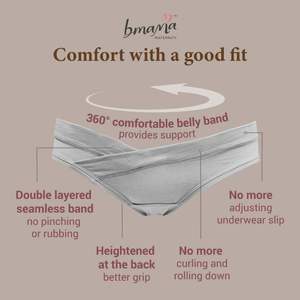 Ropa interior de algodón de cintura baja XL, bragas de punto de cobertura completa, bragas de recuperación posparto, bragas de mujer - Product Image 5