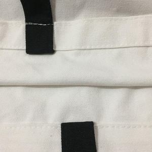 Tamaño mediano de alta calidad reutilizable no tejido Vintage de moda tejido con mango cremallera logotipo personalizado impreso regalo de compras Sungo - Product Image 2