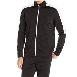 ชุดวอร์มแทรคสูทผู้ชายไซส์ใหญ่ ปี 2021 โลโก้สั่งทำ ผ้าโพลีเอสเตอร์ 100% ชุดออกกำลังกายฤดูหนาวสำหรับผู้หญิงและผู้ชาย - Product Image 5