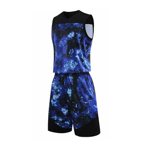 Kit de basket-ball personnalisé de haute qualité pour hommes, uniforme de ballon, Design de sublimation, personnalisé, nouvelle collection - Product Image 2