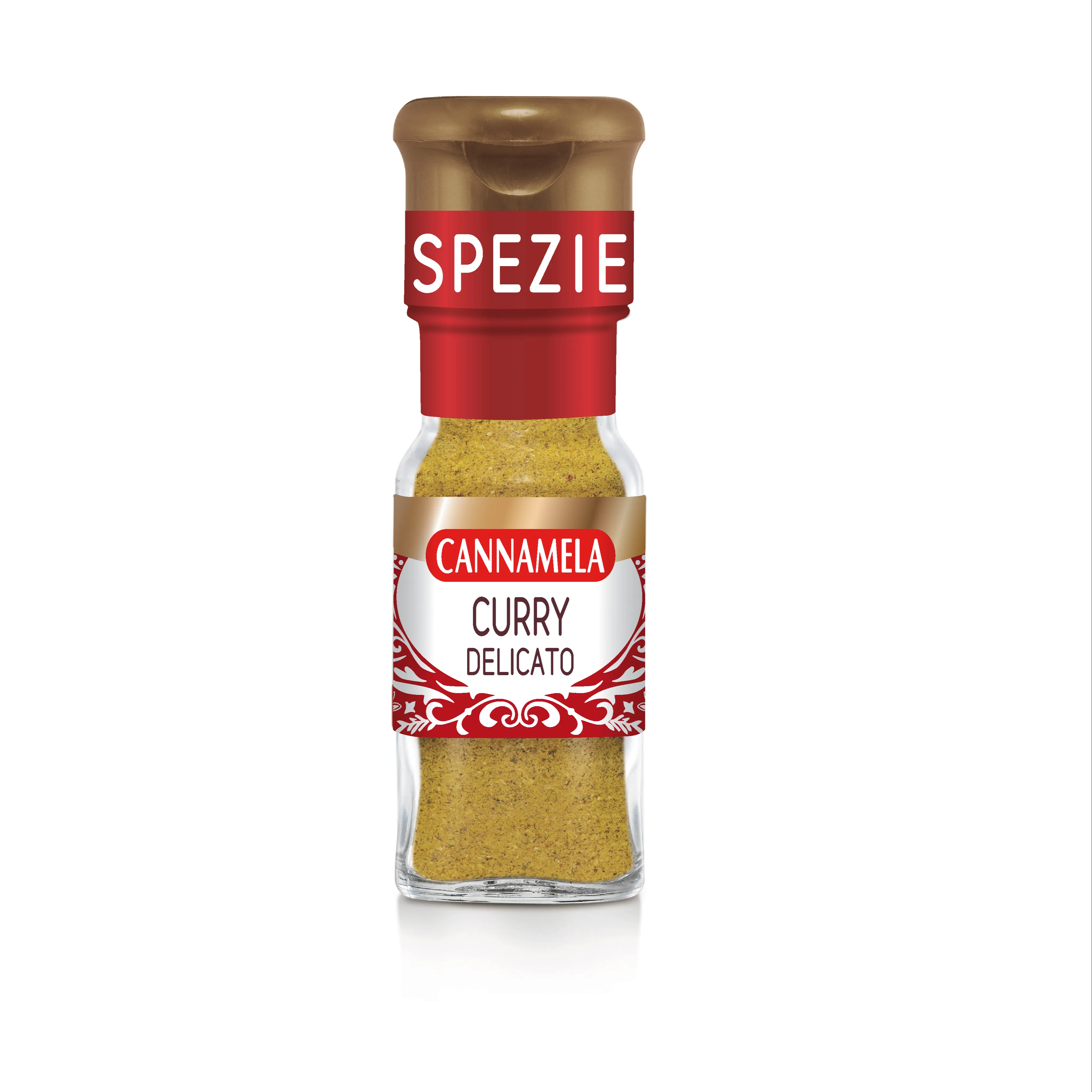 Kualitas Super Prima Dibuat Di Italia Bubuk Kari Manis Cannamela Spice untuk Penyedap 1 Jar 28G