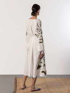 2021 meilleure vente femmes été Maxi robe décontracté Chic pour vacances à la plage broderie ukrainienne innovante coupe naturelle Resort - Product Image 2