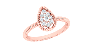 Bague solitaire certifié DEF en diamant, luminaire de conception à la mode, attrayant, nouveau design, lancanite sans couleurs, livraison à bas prix - Product Image 5