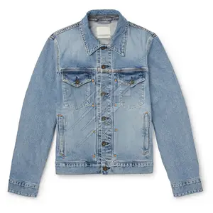 Giacca di Jeans per uso Casual in vendita Online uomo personalizzato usa giacca di Jeans in vendita giacche complete