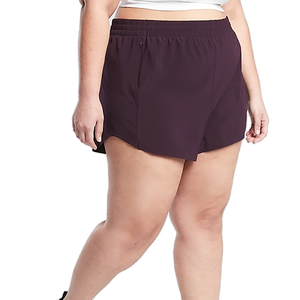 Yoga gym grande taille shorts personnalisés femmes respirant coton Compression Yoga impression sport grande taille shorts - Product Image 3