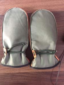 Gant de four en cuir fendu de haute qualité haute résistance à la chaleur Protection des mains et confort - Product Image 3