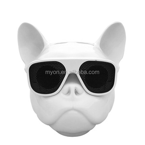 <span class=keywords><strong>Parlantes</strong></span> Bluetooth Bulldog Altavoz para regalo Deep Bass inalámbrica altavoces radio telescopio Cámara Altavoz de Audio - Product Image 5