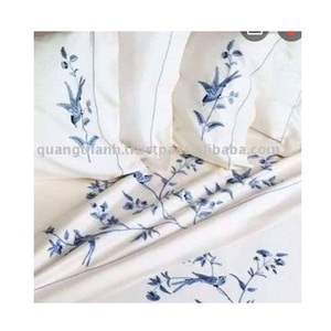 Bộ Đồ Giường Thêu Tay Duvet Cover, Thêu Quang Thanh - Product Image 2