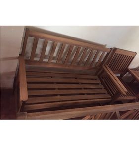 Barres de rangement en bois pour l'extérieur, meubles de jardin, Patio, parc suspendu - Product Image 1