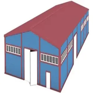 गर्म बिक्री धातु Prefab पूर्वनिर्मित इस्पात संरचना के निर्माण के लिए घर गोदाम औद्योगिक कार्यशाला घर शेड हॉल निर्माण