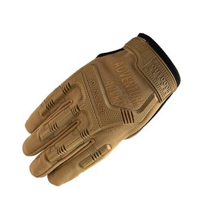 Gants de travail en cuir rembourrés durables, anti-vibrations, avec pointes tactiles, confortables, écologiques, pour toutes les saisons - Product Image 3