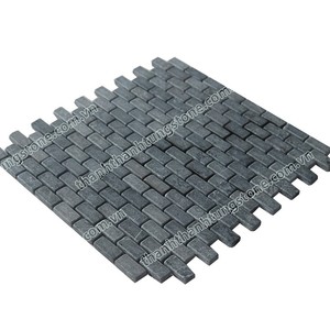 Haute qualité Vietnam naturel Bluestone marbre mosaïque Design moderne pour revêtement mural extérieur décoration de sol prix compétitif - Product Image 4