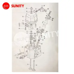 TAIWAN SUNITY Quality supplier TS50 Packing Chamber NO 15 OEM 101158-11450 for Yanmar Traction machine