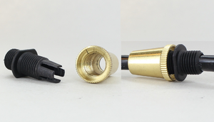 Abrazadera de Cable de Latón Roscada Macho M10 para Alivio de Tensión - Product Image 2