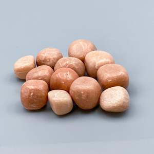 Piedra lunar de melocotón de alta calidad, piedra preciosa de cristal Natural caída, patrón de escultura de piedra de ágata para decoración del hogar, amor religioso - Product Image 3